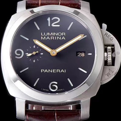 레플리카 [파네라이] 남성용 루미노르 마리나 1950 3 Days PAM00351 티타늄 오토매틱 Cal P.9000 무브먼트 블랙 다이얼 PAN0420  