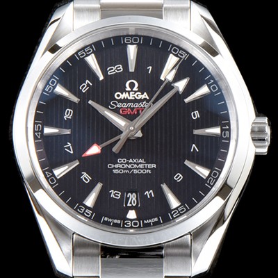 레플리카 [오메가] 남성용 시마스터 231.10.43.22.01.001 VS사 아쿠아 테라 150M 오메가 코-액시얼 크로노미터 지엠티 43MM 블랙 다이얼 브레이슬릿 오토매틱 무브먼트 OMG0540  