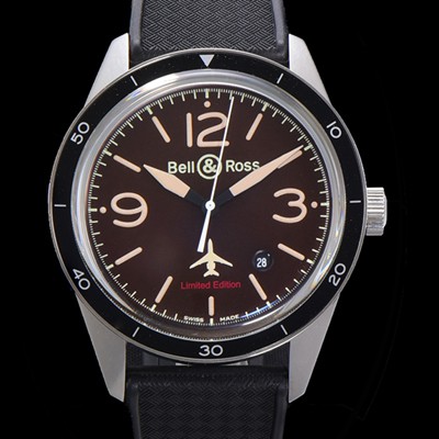 레플리카 [벨앤로즈] 남성용 빈티지  BR 123 Falcon ETA2836-2 타입 오토매틱 41mm 우레탄줄 브라운다이얼 bel1125  