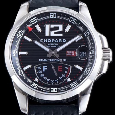 레플리카 [쇼파드] 남성용 클레식 레이싱 밀레 밀레밀리아 1000 모델 블랙 다이얼 ETA 2824-2오토매틱 무브먼 CHO0204  