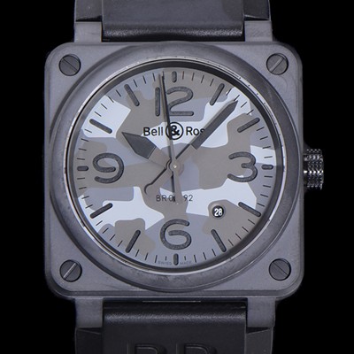 레플리카 [벨엔로즈] 남성용 BR03-92 다이버 세라믹 오토매틱 9015 타입 42mm 우레탄줄 카모 다이얼 bel80303  