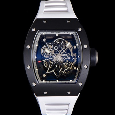 레플리카 [리차드밀레] 남성용 RM055 부바왓슨 세라믹 50mm 기계식 수동형 무브먼트 스켈레톤 다이얼 ric0313  