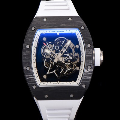 레플리카 [리차드밀레] 남성용 RM055 NTPT 카본 케이스 50mm 스켈레톤 다이얼 기계식 수동형 무브먼트 ric0259  