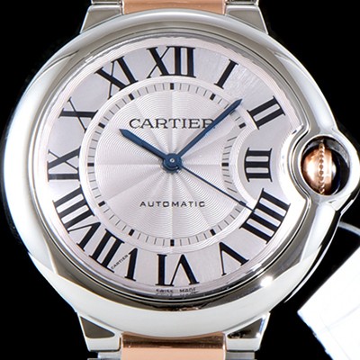 레플리카 [까르띠에] 남여공용 2019신상 발롱블루 W2BB0011 36mm 화이트 다이얼 ETA2671-2 오토매틱 무브먼트 CAR0500  