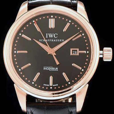 레플리카 [아이더블유씨] 남성용 인게뉴어 블랙 다이얼 오토매틱 무브먼트 IWC0252  
