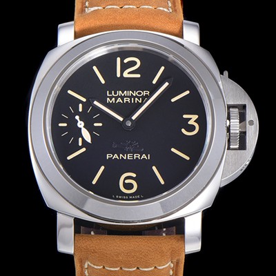 레플리카 [파네라이] 남성용 루미노르 마리나 파리 한정100개 PAM00414 블랙 다이얼 44mm 오토매틱 무브먼트 PAN02182  