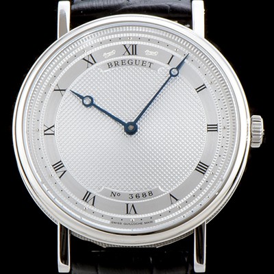 레플리카 [브레게] 남성용 인기제품 클래식 5157BB/11/9V6 38mm 오토매틱 신제품!! 실버 길로쉐 패턴 다이얼 오토매틱 무브먼트 BRG0410  