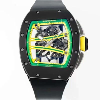 레플리카 [리차드밀레] 남성용 리차드밀 RM61-01 세라믹 50mm 기계식 수동형 무브먼트 스켈레톤 다이얼 ric0317  