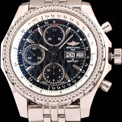 레플리카 [브라이틀링] 남성용 벤틀리 지티2 크로노 그래프 다크블루 다이얼 BRE0410  