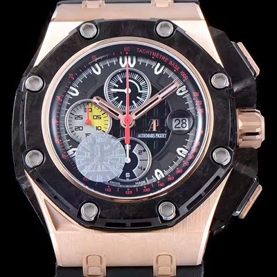 레플리카 [오데마피게] 남성용 로얄 오크 오프쇼어 26290PO.OO.A001VE.01 그랑프리 컬렉션 블랙다이얼 AUD4200  