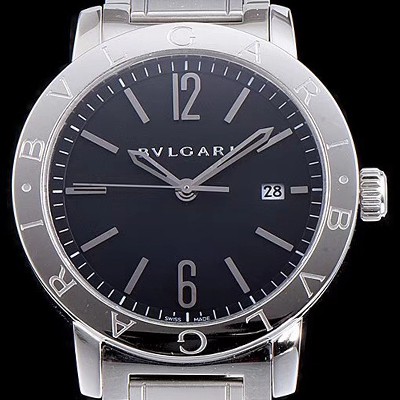 레플리카 [불가리] 남성용 소티리오 불가리 9015 오토매틱 무브먼트 블랙다이얼 BVL4210  