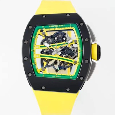 레플리카 [리차드밀레] 남성용 리차드밀 RM61-01 세라믹 50mm 기계식 수동형 무브먼트 스켈레톤 다이얼 ric0322  