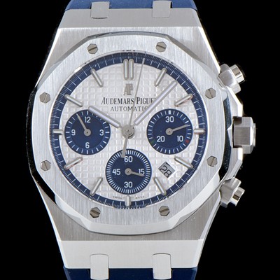레플리카 [오데마피게] 남성용 로얄오크 26326ST.OO.D027CA.01 크로노그래프 화이트 와플 다이얼 신형 ETA 7750B-2 오토매틱 무브먼트 AUD0130  