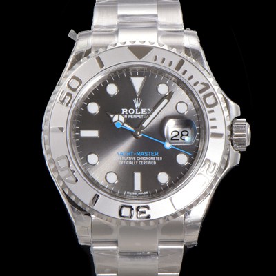 레플리카 [로렉스]남성용 요트마스터 m116622 40미리 Cal.3135 오토매틱 무브먼트 그레이 다이얼 ROL43930  