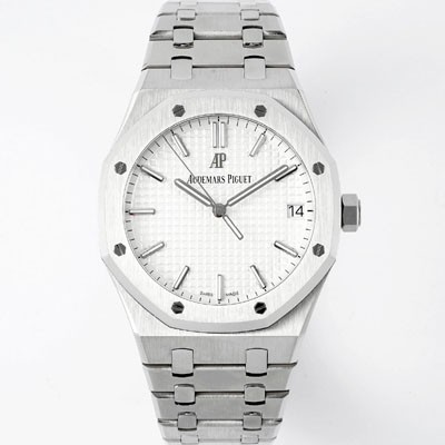 레플리카 [오데마피게] 남성용 로얄오크 15500ST.OO.1220ST.04 41mm 오토매틱 Cal.4302 무브먼트 실버 다이얼 aud6540  