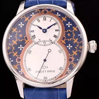 레플리카 [자케드로] 남성용 빅세컨즈 43mm 오토메틱 로즈골드 JAD4200  