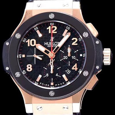 레플리카 [위블로] 남성용 빅뱅 블랙 다이얼 오토매틱 무브먼트 HUB0450  