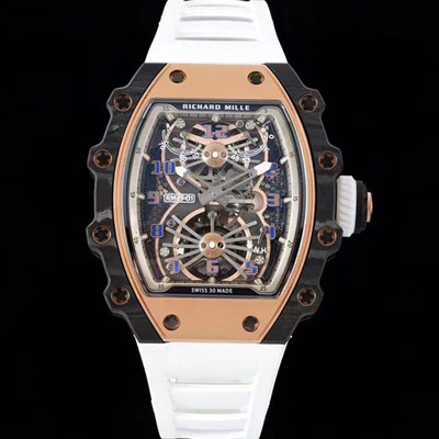 레플리카 [리차드밀레] 남성용 RM21-02 투어빌론 포지드 카본 51mm 투르비용 무브먼트 스켈레톤 다이얼 ric0299  