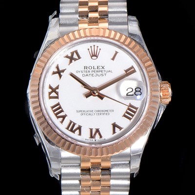 레플리카 [로렉스] 여성용 2021신상 데이져스트 오토매틱 ETA-2688 31mm 18K로즈골드 메탈줄 화이트 다이얼 rol19246  