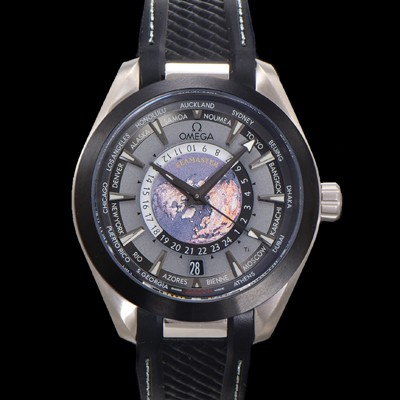 레플리카 [오메가] 남성용 씨마스터 220.92.43.22.99.001 아쿠아테라 150M GMT 월드타이머 43미리 오토매틱 Cal. 8938 타입 우레탄줄 그레이 다이얼 omg20244  