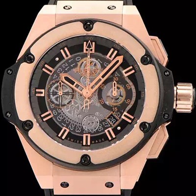 레플리카 [휴블렛] 남성용 킹파워 리미티드 에디션 45mm HUB0420  