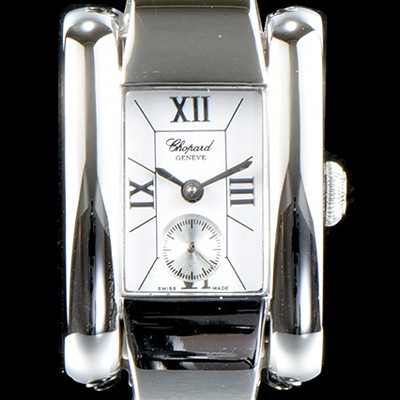 레플리카 [쇼파드] 여성용 라 스트라다 스위스 쿼츠 화이트 베젤 실버다이얼 CHO0413  