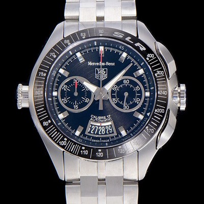 레플리카 [태그호이어] 남성용 PVD 타키메터 베젤 오토매틱 45미리 블랙다이얼 TAG73868  