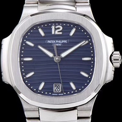 레플리카 [파텍필립] 남성용 노틸러스 7018/1A-010 블루 다이얼 브레이슬릿 오토매틱 무브먼트 PAT40140  