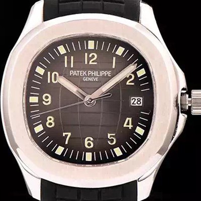 레플리카 [파텍필립] 남성용 애쿼노트 아쿠아넛 졈보 스틸 시리즈 블랙 다이얼 PAT0400  