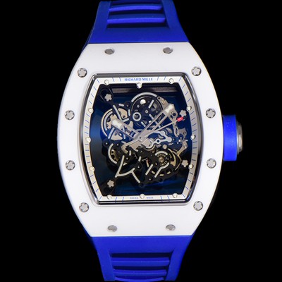 레플리카 [리차드밀레] 남성용 RM055 부바왓슨 세라믹 50mm 기계식 수동형 무브먼트 스켈레톤 다이얼 ric0310  