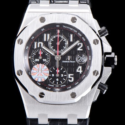 레플리카 [오데마피게] 남성용 VIP 모델!! 로얄오크 오프쇼어 26470ST.OO.A101CR.01 크로노그래프 블랙 와플 다이얼 오토매틱 무브먼트 AUD0200  