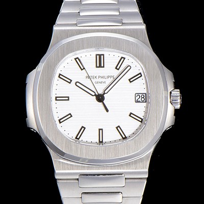 레플리카 [파텍필립] 남성용 노틸러스 5711/1A-011 메탈줄 Cal.324 S C타입무브 오토매틱 40미리 화이트다이얼 PAT75348  
