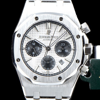 레플리카 [오데마피게] 남성용 신상 업데이트! 로얄오크 오프쇼어 26327TI.OO.D004CA.01 크로노그래프 화이트 와플 다이얼 브레이슬릿 오토매틱 무브먼트 AUD0204  