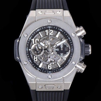 레플리카 [휴블렛] 남성용 빅뱅 유니코 킹골드 크로노그래프 441.NX.1170.RX  HUB1280 오토매틱 므브먼트 44mm 러버밴드 스켈레톤다이얼 hub39936  