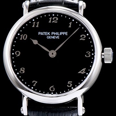 레플리카 [파텍필립] 남성용 칼라드라바 블랙 다이얼 오토매틱 무브먼트 PAT0252  