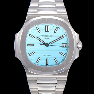 레플리카 [파텍필립] 남성용 노틸러스 5711/1A-018 메탈줄 Cal.324 S C 타입무브 티파니 블루 다이얼 PAT424  
