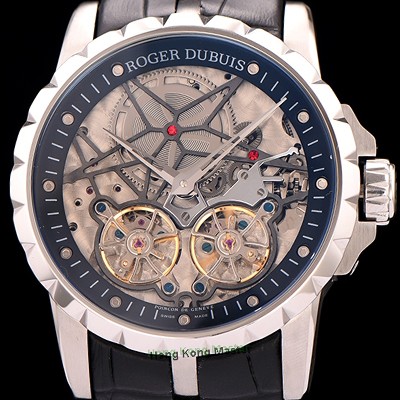 레플리카 [로저드뷔] 남성용 스켈레톤 다이얼 아시안 오토매틱 ROG4200  