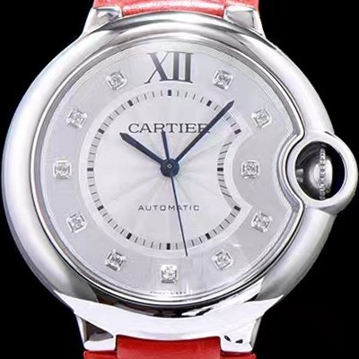 레플리카 [까르띠에] 남성용 발롱블루 WE902075화이트 다이얼 오토매틱 무브먼트 CAR0001  