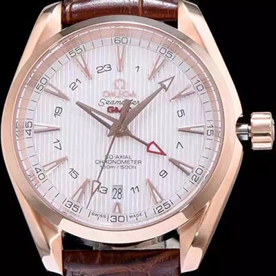 레플리카 [오메가] 남성용 시마스터 지엠티 화이트 다이얼 오토매틱 무브먼트 OMG0323  