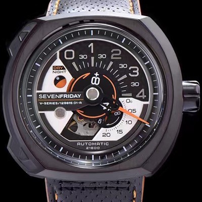 레플리카 [세븐프라이데이] 남성용 1:1 베스트 에디션 블랙+실버 다이얼 오토매틱 무브먼트 SEV4240  