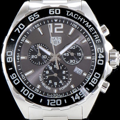 레플리카 [태그호이어] 남성용 칼리버 포뮬러 크로노 그래프 스위스 쿼츠 그레이다이얼 TAG0400  