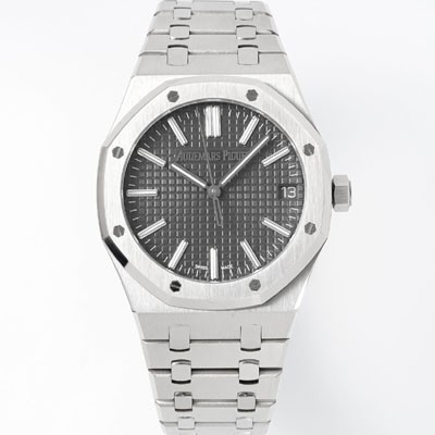 레플리카 [오데마피게] 남성용 로얄오크 셀프와인딩 15510ST.OO.1320ST.10 41mm 오토매틱 Cal.4302 무브먼트 그레이 와플 다이얼 aud6543  