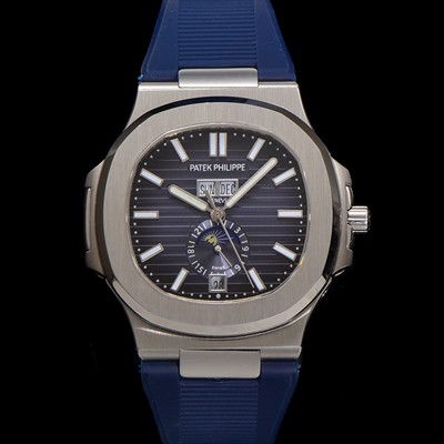 레플리카 [파텍필립] 남성용 노틸러스 5726/1A-014 오토매틱 Cal.324 타입 40.5mm 우레탄줄 블루 다이얼 pat2221  
