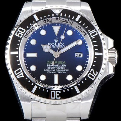 레플리카 [로렉스] 남성용 업그레이드! 딥씨 116660-98210 씨드월러 띱 블루 다이얼 세라믹 베젤 3135오토매틱 무브먼트 ROL0030  