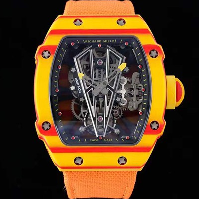 레플리카 [리차드밀레] 남성용 RM27-03 투어빌론 포지드 카본 47mm 투르비용 무브먼트 스켈레톤 다이얼 ric0277  