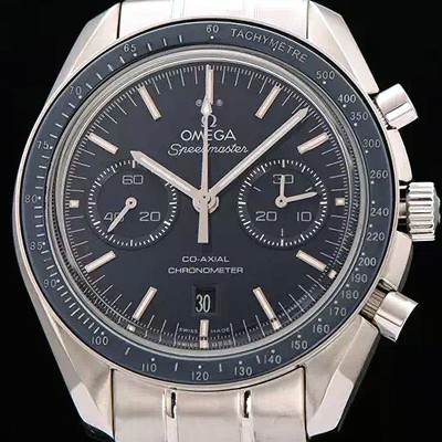 레플리카 [오메가] 남성용 스피드마스터 크로노그래프 블루다이얼 OMG0153  