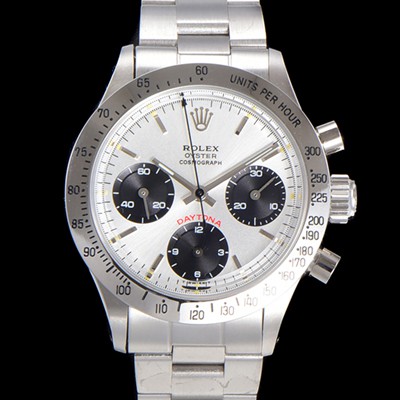 레플리카 [로렉스] 남성용 1965년 모델 클래식  코스모그래프 데이토나  Ref.6239 수동감기/기계식 37mm 스크류 다운 푸셔 메탈줄 화이트다이얼 rol5319  