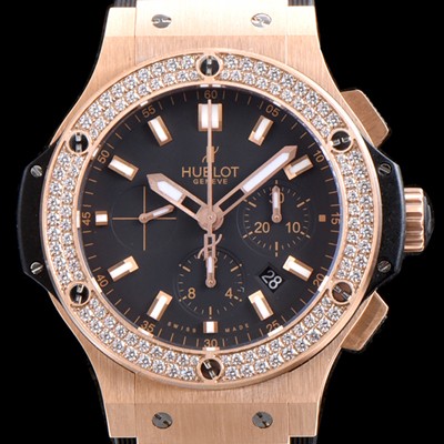 레플리카 [휴블렛] 남성용 빅뱅 301.PX.1180.PX.2704 에볼루션 다이아몬드베젤 블랙 다이얼 오토매틱 무브먼트 HUB2210  