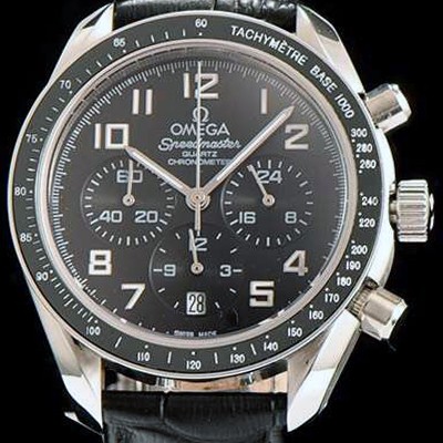 레플리카 [오메가] 남성용 스피드마스터 크로노그래프 쿼츠 OMG0001  