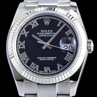 레플리카 [로렉스] 남성용 데이져스트 116234-0086 심플한 디자인 인기베스트 블랙 다이얼 로마 인덱스 스틸 브레이슬릿 ROL0334  